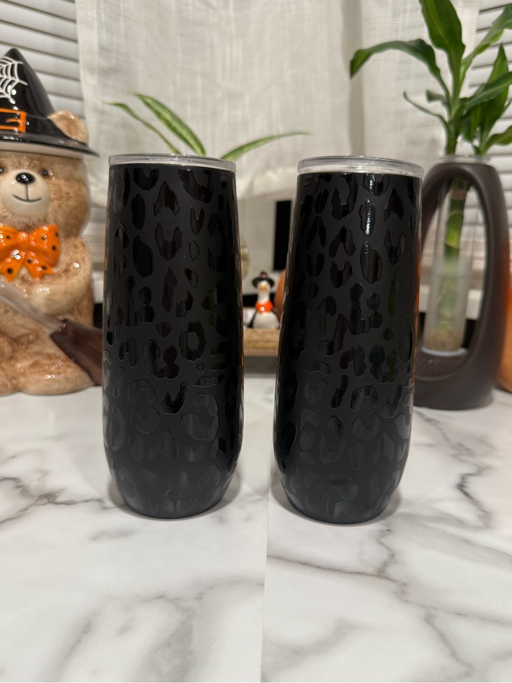 Fluted Stainless Steel Tumblers
